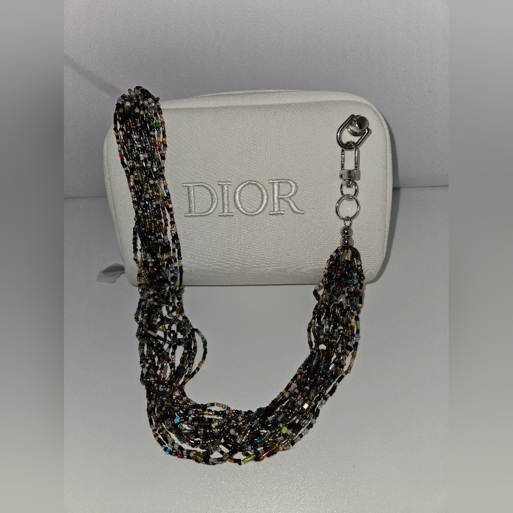 🖤Dior Multicolor Beaded Necklace